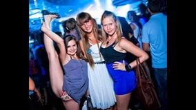 Пьяные девушки в ночных клубах